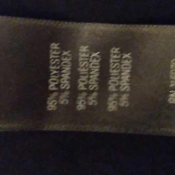 Nina Leonard open shoulder black & white dress with draped sleeves. Size:XL - Picture 10 of 10